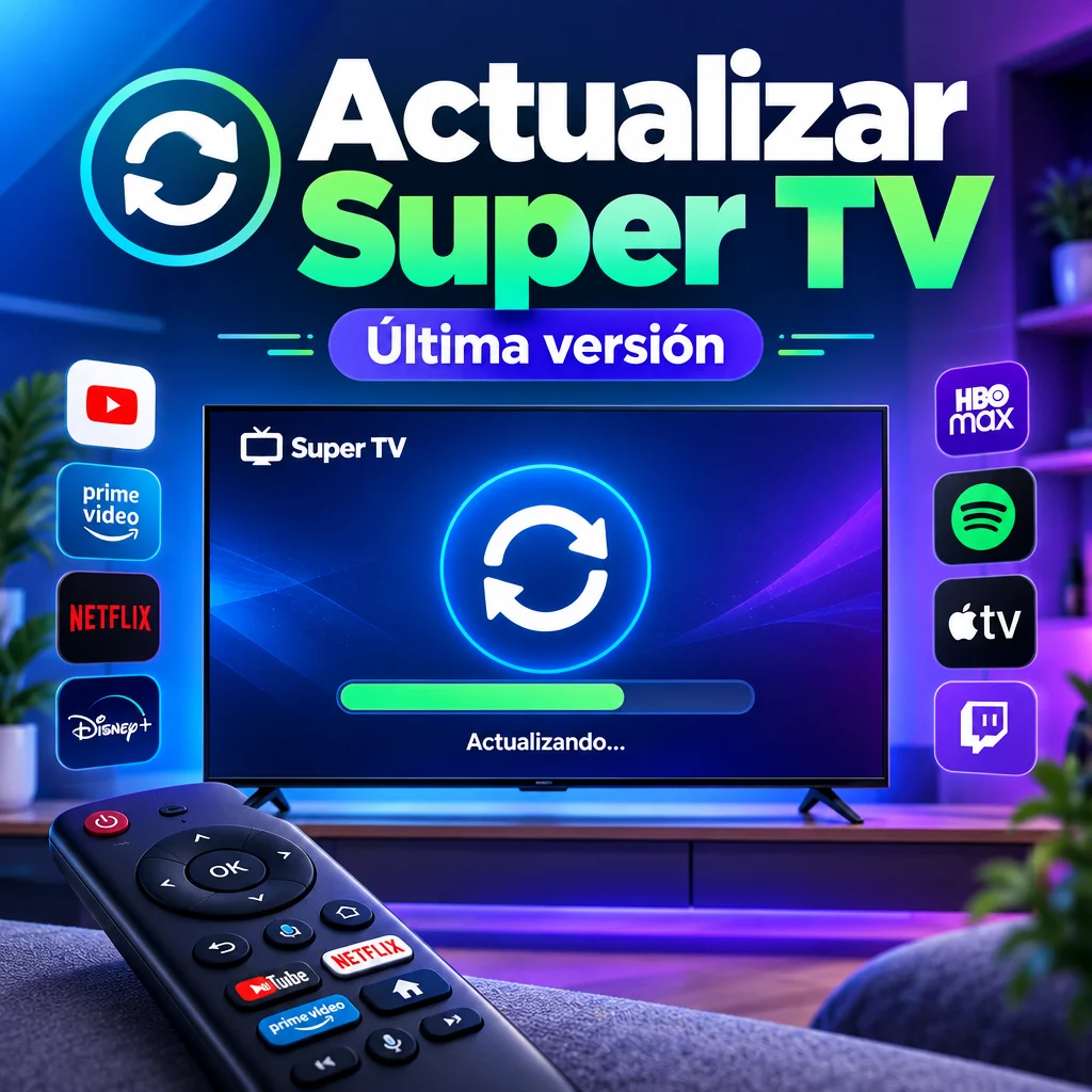 Cómo actualizar Super TV a la última versión